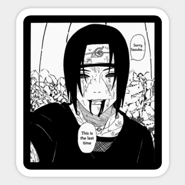 Itachi Uchiha Naruto Shippuden Itachi Uchiha Sticker TeePublic